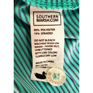 Southern Marsh Shirts - Southern Marsh Mens Bermuda Johnson Blue Polo L Southern Marsh Shirts - Southern Marsh Mens Bermuda Johnson Blue Polo L